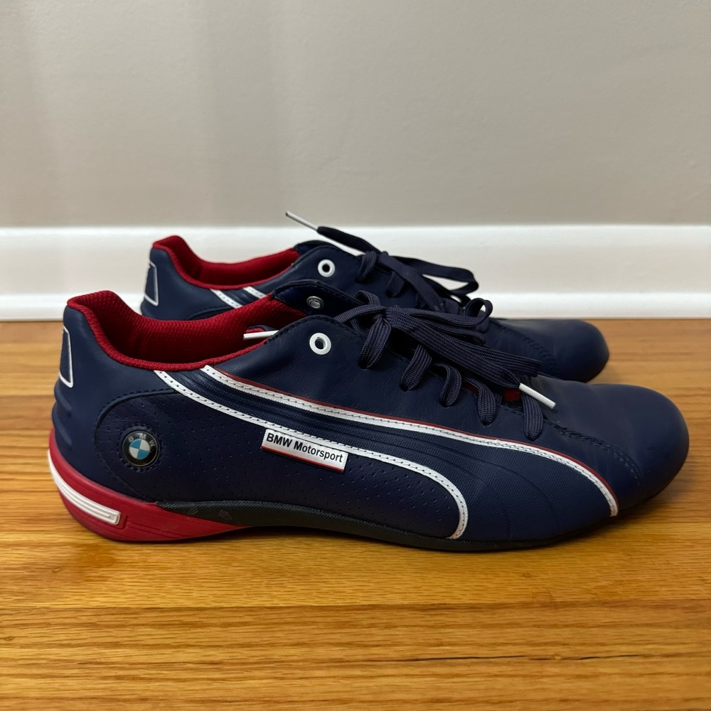 Puma Drift Nyter BMW Motorsport Limited Edition Driving Shoes Navy Blue
